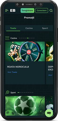 Secțiunea Promoții Excelbet Casino pe mobil