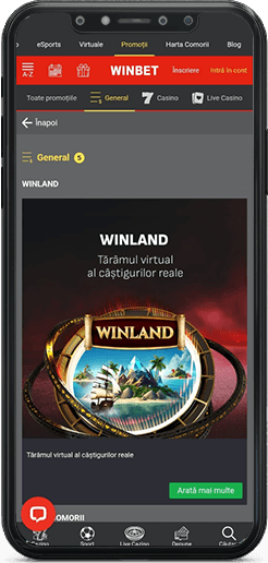 Promoții Winbet Casino pe mobil