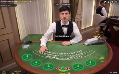 PublicWin Casino Blackjack Live