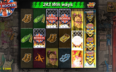 Punk Rocker slot bonus joc