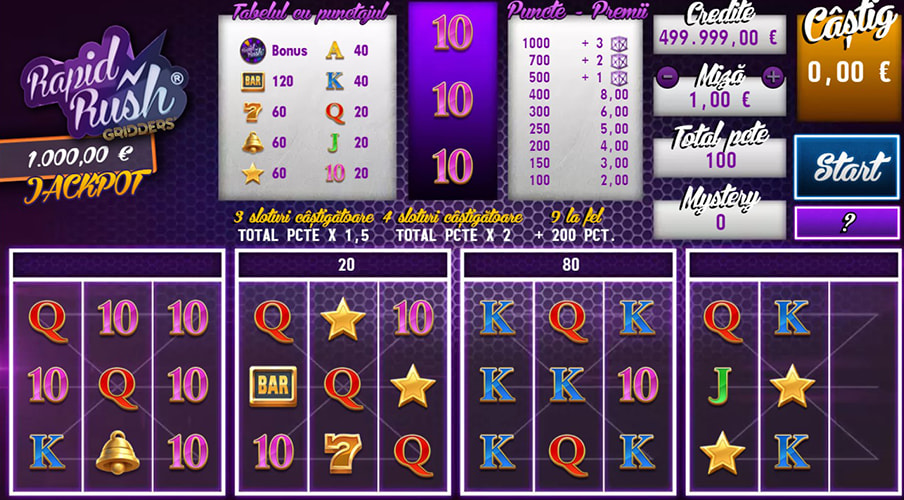 Rapid Rush joc gridders demo