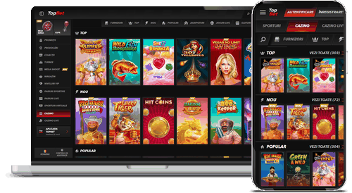 TopBet, cu retrageri prin transfer bancar de la 25 RON
