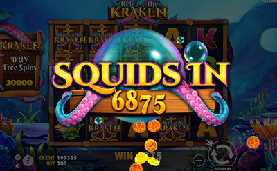 Release the Kraken Slot Bonus joc