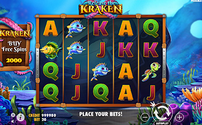 Release the Kraken Slot Mobil