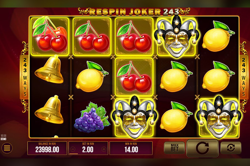 Respin Joker 243 la Win2 Casino