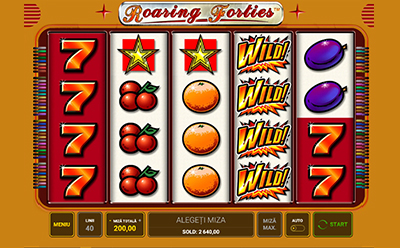 Roaring Forties pe mobil