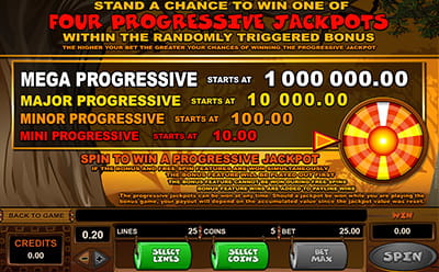 Marele jackpot la Mega Moolah