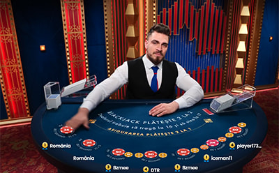 Romanian Blackjack live la MaxBet Casino