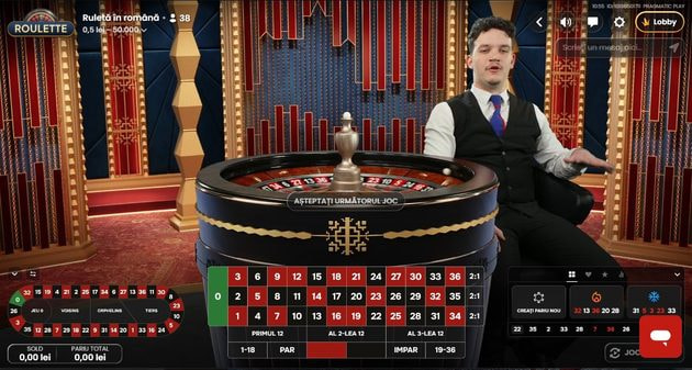Romanian Roulette la Swiper Casino