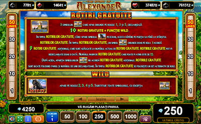 Joc cu 15 rotiri gratuite