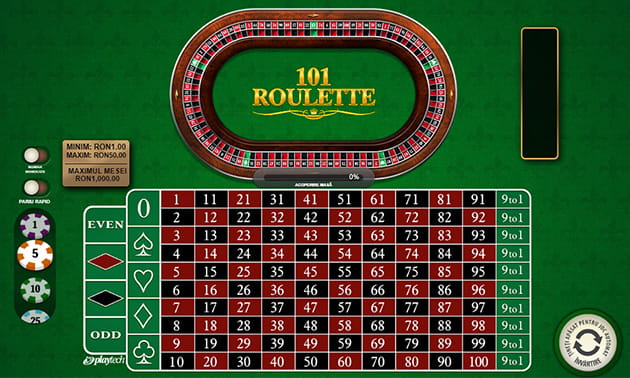 Ruleta 101 varianta clasica online