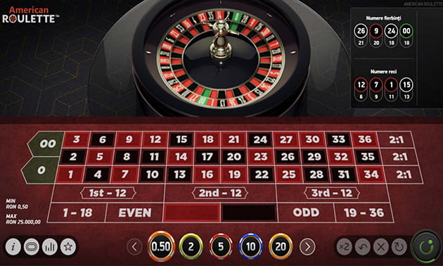 Ruleta Americana Romania online
