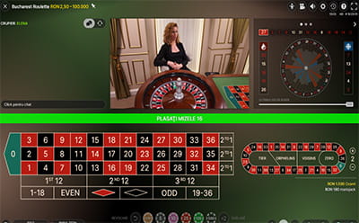 Ruleta Live SlotV Casino