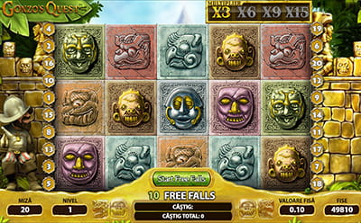 Runde gratuite Gonzo's Quest