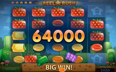 Runde gratuite Reel Rush