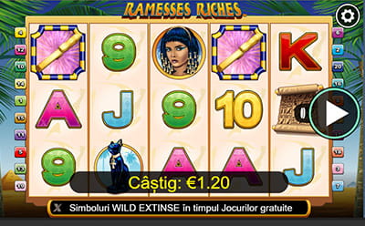 Joc cu Scatter Ramesses Riches