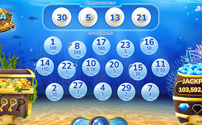 Jocul Sea of Treasures de la 7777 gaming