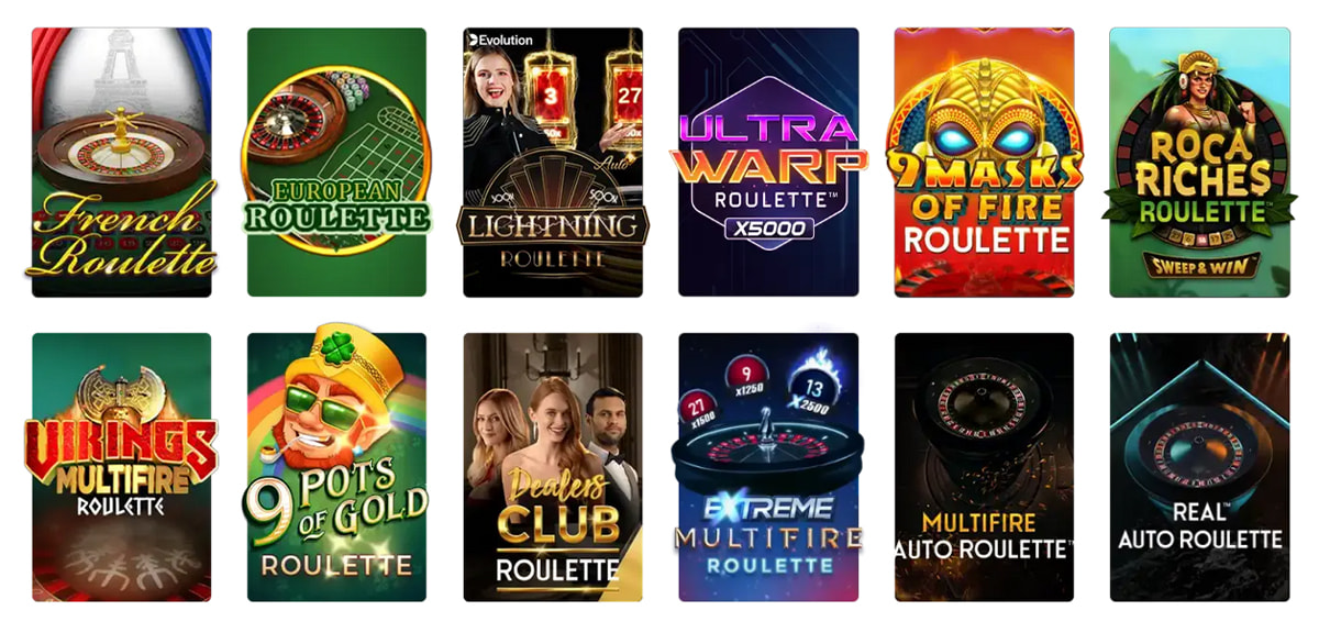 Selecția de jocuri de ruletă de la Powerbet Casino
