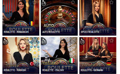 Selecție Favbet Casino ruletă live