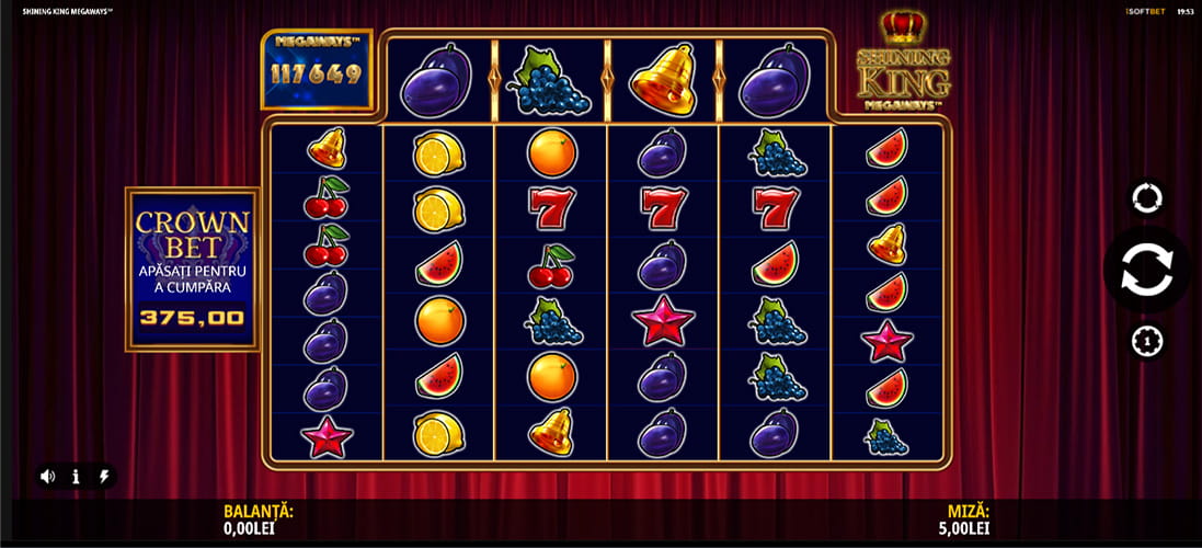 Shining King Megaways Slot