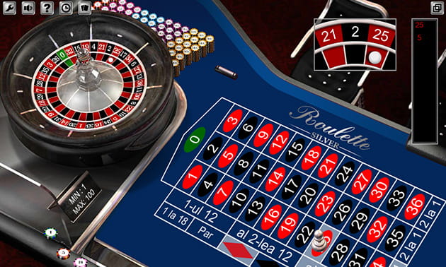 Silver Roulette - varianta clasică online