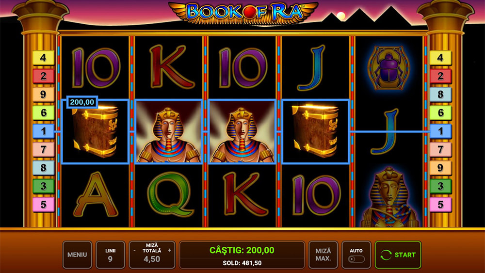 Simbol Scatter la Book of Ra