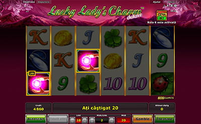 Globul de cristal, simbolul Scatter de la Lucky Lady’s Charm Deluxe
