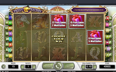 Simbol Scatter – alegeti castigul