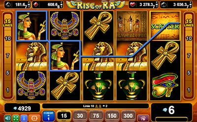 Simbol Scatter – tablita de aur a faraonului