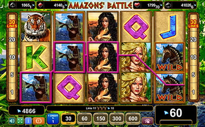 Calul de lupta al amazoanelor este WILD