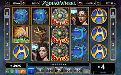 Simbol Wild – Zodiac Wheel online