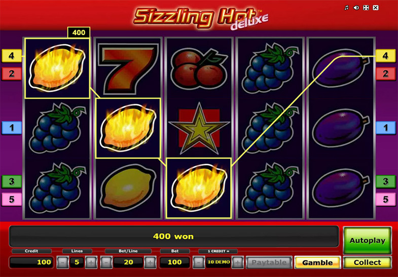 Sizzling Hot Deluxe Slot Online