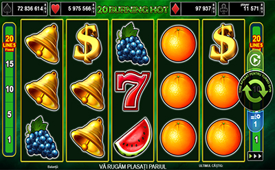 20 Burning Hot slot scatter