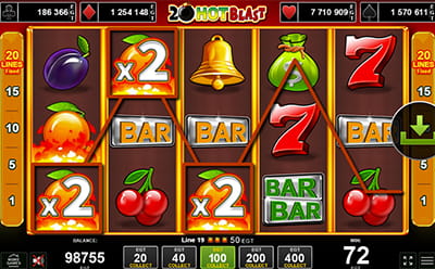 20 Hot Blast slot cu dublaje