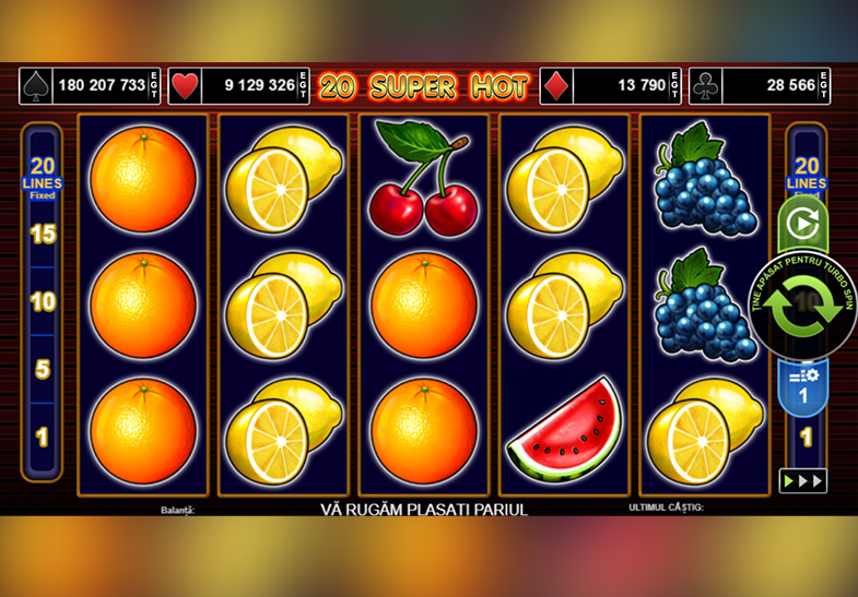 20 Super Hot online gratuit