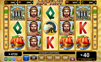 Simbolul Scatter este reprezentat de templul aurit