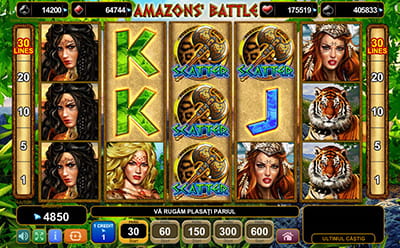 Securea de lupta este simbolul Scatter