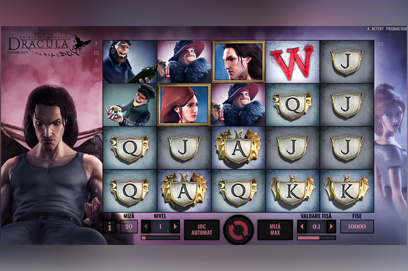 Slotul Dracula la Prima Casino