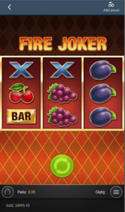 Slotul Fire Joker la Vlad Cazino