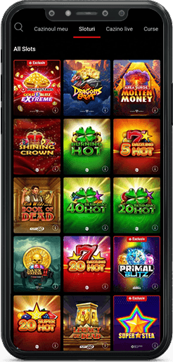 Categoria de sloturi în aplicația PokerStars