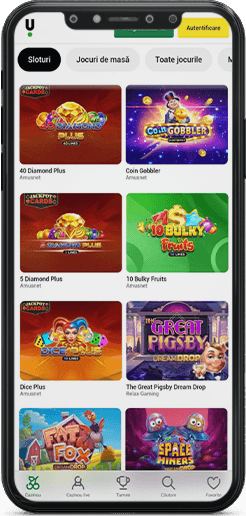 Categoria de sloturi la Unibet Casino pe mobil