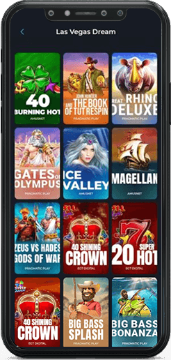 Categoria de sloturi Las Vegas Casino pe mobil