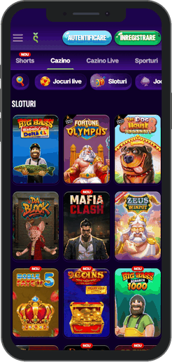 Categoria de sloturi Swiper pe telefon