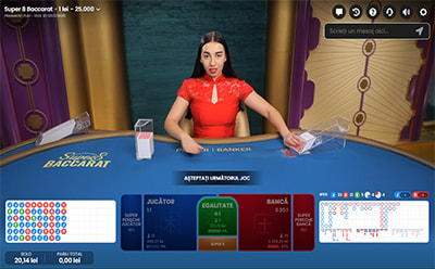 Super 8 Baccarat la Favbet Casino