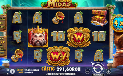 The Hand of Midas slot pe mobil