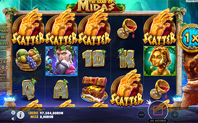 The Hand of Midas slot simbol Scatter