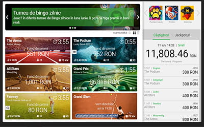 Turneu de bingo zilnic la Unibet Casino