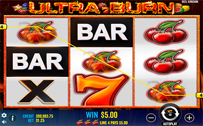 Ultra Burn slot câștig mare
