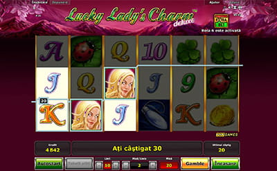 Simbolul Wild la slotul Lucky Lady’s Charm Deluxe