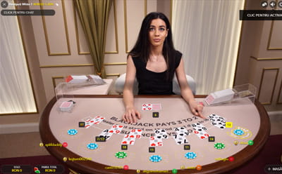 Jucati Bucharest Blackjack live